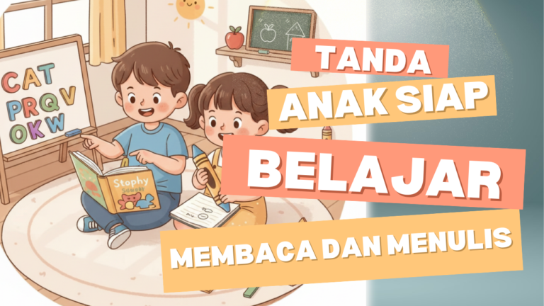 Tanda anak siap belajar membaca dan menulis