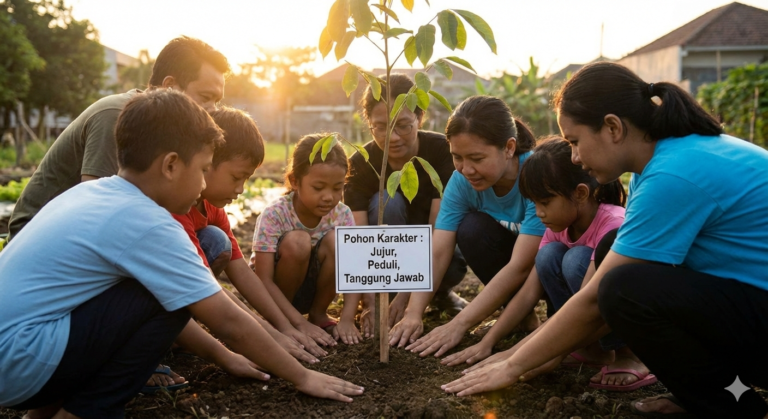 Di Balik Lapar dan Haus Ada Pendidikan Karakter yang Sedang Tumbuh
