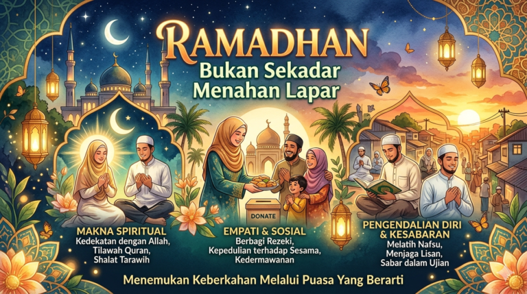 Ramadhan: Bukan Sekadar Menahan Lapar
